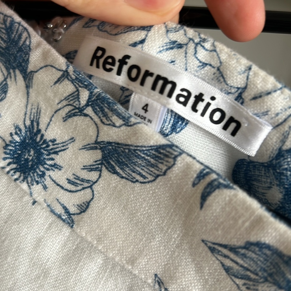 Reformation Jonas linen two piece set in Corsica - Picture 9 of 9
